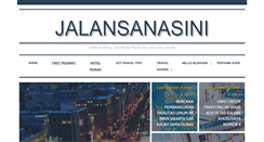 Desktop Screenshot of jalansanasini.com